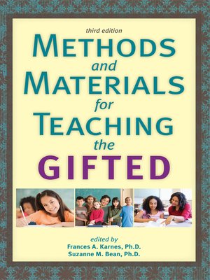 cover image of Methods and Materials for Teaching the Gifted